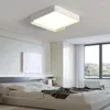 Tavan Işıkları Basit oturma odası yatak odası çalışması beyaz LED Işık Modern Atmosferik Ev Kapalı Dekor Aydınlatma Yuvarlak Kare Lamba Fikstür