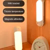 Luci notturne Lampada a LED Sensore umano ad alta luminosità Sfarfallio Ricaricabile Stile magnetico Mobili per la casa Articoli per la casa