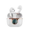 Beyaz TWS Kablosuz Kulaklıklar Kulaklıklar Bluetooth Yüksek Fidelity Müzik Kuffie Güç Ekran Tip C Şarj Kılıfı Dokunma Kontrolü HD Akıllı Telefon İçin Çağrı Kulaklığı