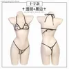 Sexy Set AGCOS Original Design Transparent Nun Cross Bikini Cosplay Come Woman Sexy Bra Lingeris Underwear Sexy Cosplay T230531