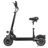 Janobike 2000W Dual Motor 23.4ah 10 дюймов складной электрический скутер с сиденьем 70 км/ч максимальная скорость 80 км Диапазон пробега Макс. Нагрузка 200 кг