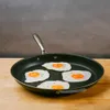 14 inch XL Family Size Frying Pan with Helper Handle