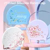 Swimming caps Silicone high elasticity and waterproof women's ear protection long hair sports large swimming pool no size diving cap P230531