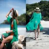 Abiti casual Trendy Solid Women Beachwear Nake Bikini Copriamo in estate abito da spiaggia kaftan sexy party vintage bodycon