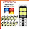 2/4/10/20 PSC T10 W5W 194 501 LED CANBUS NO ERRR ERROR CAR INTRIOR LIGH