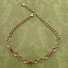 designer sieraden armband ketting ring in elkaar grijpende bloem cool wind ins trendy net rood aanbevolen hoge kwaliteit