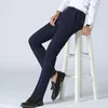 Pantaloni Moda Uomo Pantaloni eleganti Pantaloni casual slim a matita scozzese Pantaloni da tailleur maschile Pantaloni casual da sposa Tuta da uomo