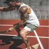 شورتات شورت للرجال الرياضة الرياضية للرجال للرجال الرياضي Crossfit Double Deck يركضون قصيرة من الذكور الصيفية التدريب على التنس السراويل الجوارب J230531