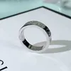 2023 Nieuwe designer sieraden armband ketting ring mannelijke vrouwelijke liefhebbers hetzelfde van schoonheid eenvoudig tij rose goud paar