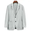 Men's Suits E1018-Men's Suit Four Seasons Casual Business Loose Coat