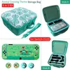 Borse Borsa portaoggetti carina Animal Crossing per Nintendo Switch Custodia portatile OLED Accessori per giochi OLED Nintend Switch