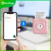 Skrivare Peripage Bluetooth Mini Thermal Printer Mobil Pocket Lable Portable Photo Printer Sticker Label Printer Hungul för smart telefon