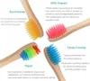 Toothbrush 50PCS Adult Eco Friendly Toothbrush Bamboo Reusable Toothbrushes Portable Wooden Soft Tooth Brush Oral Care Tools