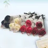 Faux Floral Greenery 40 szt. Róże mydlane kwiaty bukiet kreatywne romantyczne uprzejmy ślubne mydła różowe kwiat na walentynki prezent na dzień matki prezenty 230530