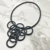 Pendant Necklaces Ukebay Necklace Rubber Chains Women Choker Chokers Vintage Ethnic Jewelry Gothic