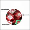 Christmas Decorations Creative Candy Box Color Printing Xmas With Handle Rope Star Gifts Boxes Drop Delivery Home Garden Festive Par Dhg1J