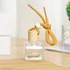 10ML Car perfume bottle cars pendant ornament essential oils diffuser air freshener fragrance empty glass bottle LX667