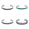 2023 New designer jewelry bracelet necklace ring Accessories classic gear snake Black Green Enamel Flower men's women's hand