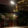 Tudo em um 800 W 1200 W Solar Street Light Radar Sensor À Prova D' Água IP65 Lâmpada de Estrada Solar com Bastão de Controle Remoto