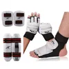 Autres articles de sport Taekwondo Sparring Gear Gants de karaté Ensemble de protège-genoux Protège-tibia Boxe MMA pour adultes Enfants Équipement d'arts martiaux 230530