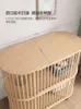 Cat Carriers Cabinet Super Large Space Cage Solid Wood Double Layer House Pet Supplies