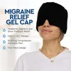 Relaxation Ice Cap for Relieve Headaches Stress Relax Pain Head Pack Gel Bead Chemo Sinus Neck Wearable Therapy Wrap Pressure Pain Relief