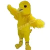 Halloween Adult size Long Hair Canary Mascot Costumes Christmas Party Dress Cartoon Character Carnival Advertising Birthday Party Dress Up Costume Unisex