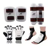 Beschermende uitrusting Volwassenen Kinderen Karate Handschoenen Taekwondo Uniform been Warmer Hand Protector Professionele Shin Guard Men Fight Boxing MMA Equipment 230530