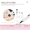 Cleaning Tools Accessories EMS Ultrasonic Skin Scrubber Vibration Spatula Peeling Shovel Ion Acne Blackhead Remover Clean Cavitation Face Massager 230609