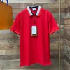 Men Polo T koszule Włochy Designer Wysokiej jakości Ubrania Bawełna letnia moda polo moda codzienna praca sportowa ulica męska Polos M-3xl