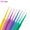 Brosses Kekelala 100pcs / Bouteille Extension de cils Écouvrant des cils Applicateurs de dissolvant de colle de colle sur la colle de colle microblade Micro Brushes Tool