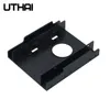 Адаптеры uthai g19 двойной слой от 2,5 дюйма до 3,5 дюйма кронштейна пластиковой держатель жесткого диска.