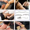 Prodotti GUASHA Massage Tools Grado medico Manuale in acciaio inossidabile Strumento di raschiatura Myofascial Release Tissue Terapia Sollievo dal dolore