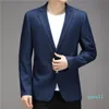 Costumes pour hommes Blazers Hommes Casual Blazer Veste Printemps Automne Mode Bureau Costume Affaires