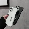 2024 Fashion designer dames heren telefoonhoesje voor iPhone 14 13 12 11 pro merkontwerper mobiele telefoonhoesjes gevlochten shell ultra cover 2422611PE