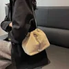 Kleine Tragetaschen mit Tragegriff oben für Damen, 2024, Winter-Beuteltasche, Trend, Designer-Mode, weiches Kunstfell, Kawaii-Handtaschen und Geldbörse