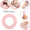 Brushes 1 roll Eyelash Extension Tape Breathable NonWoven Green False Eyelash Patches Extension Makeup Paper Under Eye Pads