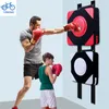 Sand Bag Faux Leather Wall Punching Pad Boxing Punch Target Training Sandbag Sports Dummy Punching Bag Fighter Martial Arts Fitness 230530