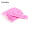 Pinceaux 5 / 100pcs maquillage jetable coton-coton mini applicateurs individuels applicateurs mascara brosses extension des cils pour maquillaje maquillage