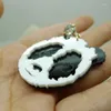 Brincos de balanço acrílico Feito de estilo fofo de jóia da mulher chinesa Brincho de panda