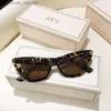2021 New Sunglasses Women Cat Eye Eyewear Gradient Brown Pink Rimless Sun Glasses for Female Gift Uv400 gafas de sol mujer L230523
