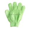 Bath Brushes Sponges Scrubbers Wholesale Moisturizing Spa Skin Care Cloth Glove Five Fingers Exfoliating Gloves Face Body Bathing Dhhyn