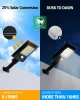 Umlight1688 Hochwertige Stromversorgung für den Außenbereich, IP65, 1000 Lumen, SMD, 168 LEDs, integrierte Solar-Straßenlaterne, Bewegungsmelder-Solarlampen