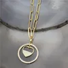 Pendant Necklaces 16inch 10pcs/lot Fashion Cz Charm Necklace Star/heart Shape Cubic Zircon Component Plated Chain Wholesale