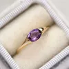 Band Rings Fashion Highquality Amethyst Rings for Women Luxury Wedding Ring European Anniversary Party Birthday Present Accessorie anillos J230531