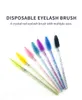 Borstar Natuhana god kvalitet engångsgent 50 st/pack Crystal Eyelash Makeup Brush Diamond Handle Mascara Wands Eyelash Extension Tool
