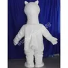 Costume de mascotte d'alpaga blanc carnaval unisexe adultes tenue adultes taille fête d'anniversaire de noël en plein air habiller accessoires de déguisement