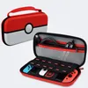 Väskor Ny NS -förvaringsfodral Portable Hard Shell PU Bär lagringsväska för kompatibel Nintendo Switch OLED -spelkonsoltillbehör