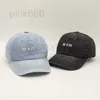 Ball Caps Designer Denim Baseball Cap for Women Outdoor Ladies Letters Men Autumn Casual Streetwear Dad Hat Snapback Sun Gorras Chapeau MKNB