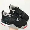 baby kinderschoenen 4 4s zwarte schoen jongens kat sneaker ontwerper basketbal militaire trainers kind jeugd peuter zuigelingen TD atletisch buiten kinderen jongen Pour s5s1